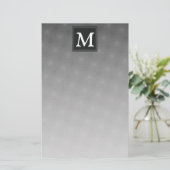Monografisches Kreismuster Briefpapier (Stehend Vorderseite)