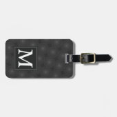 Monografisches Kreismuster Gepäckanhänger (Vorderseite horizontal)