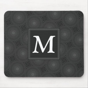 Monografisches Kreismuster Mousepad