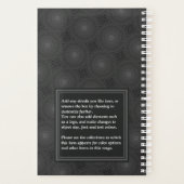 Monografisches Kreismuster Planer (Rückseite)