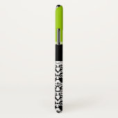 Monografisches Monogramm des muschelgrünen Damasku Case-Mate iPhone Hülle (Hinten/Rechts)