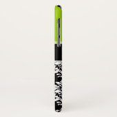 Monografisches Monogramm des muschelgrünen Damasku Case-Mate iPhone Hülle (Hinten/Links)