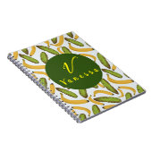 Monografisches Monographie-Skript für das tropisch Notizblock (Rechte Seite)