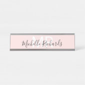 Monografisches Monopgramm Schreibtischnamensplakette (Vorderseite )