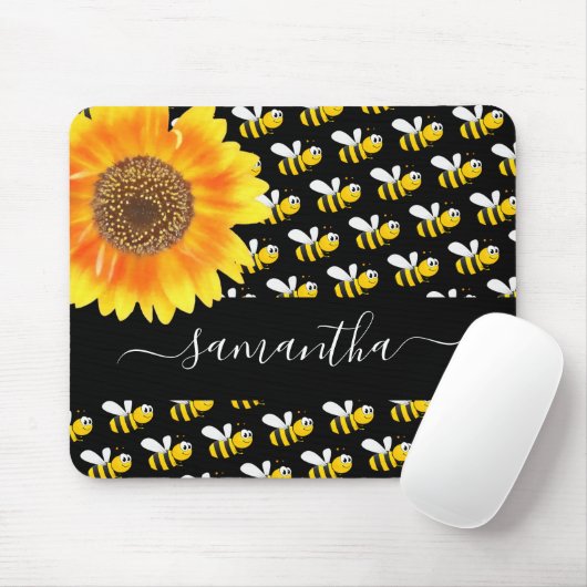 Monografisches Skript für Sonnenblumen Mousepad (Mit Mouse)