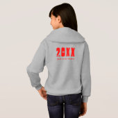 Monogram 20XX Hello Winter Holiday Snowflake Hoodie (Schwarz voll)