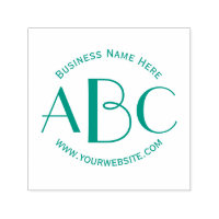 Monogram 3 Letter Initial Custom Business Name