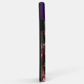 Monogram 6-Foto Collage Aquamarin iPhone Case (Hinten/Rechts)