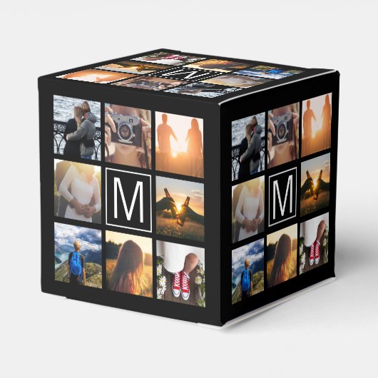 Monogram 8 Frame NGL Geschenkschachtel (Rückseite)