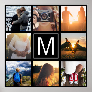 Monogram 8 Frame NGL Poster