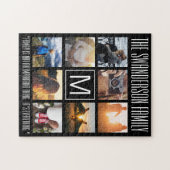 Monogram 8 Frame NGL Puzzle (Horizontal)