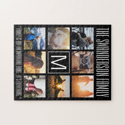 Monogram 8 Frame NGL Puzzle (Horizontal)