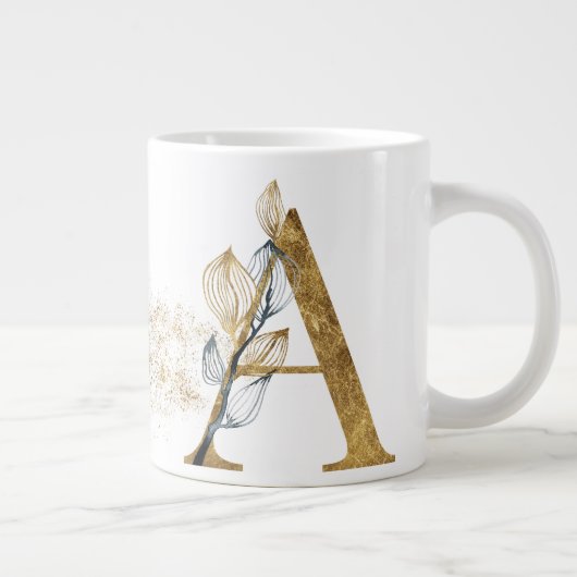Monogram "A" Jumbo Tasse Soup Ice Cream (Rechts)