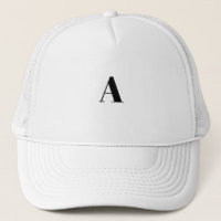 Monogram A Letter oder Symbol Custom Abril Fat Sch