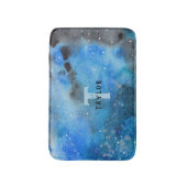 Monogram Abstrakt Art Badematte (Vorderseite Vertikal)