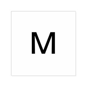Monogram Add name Letter Anfangsbuchstabe Permastempel