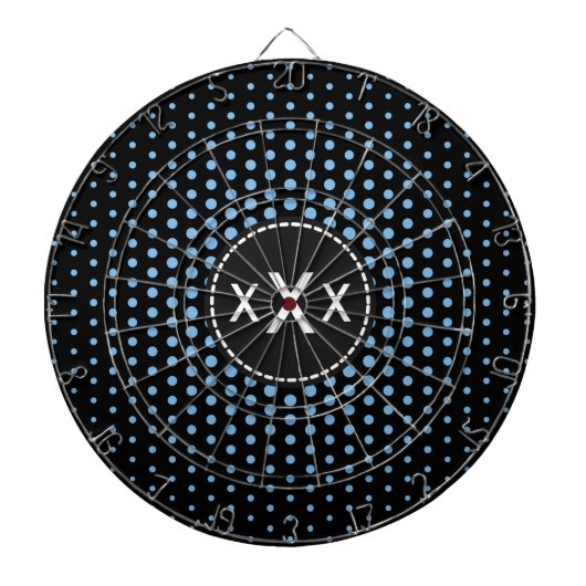 Monogram Aero Techno Dots Modern Dartscheibe (vorne)