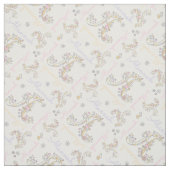 Monogram Alannah Letter A name Stoff (Muster)