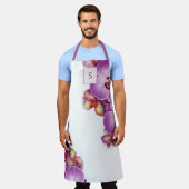 Monogram All-over-Print-Schürze Schürze (Getragen)