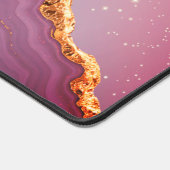 Monogram Amethyst Aurora Schreibtischunterlage (Ecke)