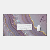 Monogram Amethyst Aurora Schreibtischunterlage (Tastatur & Maus)