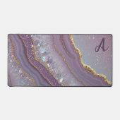 Monogram Amethyst Aurora Schreibtischunterlage (Vorderseite)