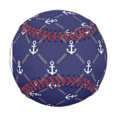 Monogram-Anchor-Muster Baseball (Vorderseite)