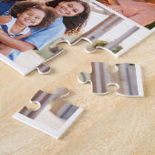 Monogram and Family Multiple Foto Klebemasse Grid Puzzle (Seite)