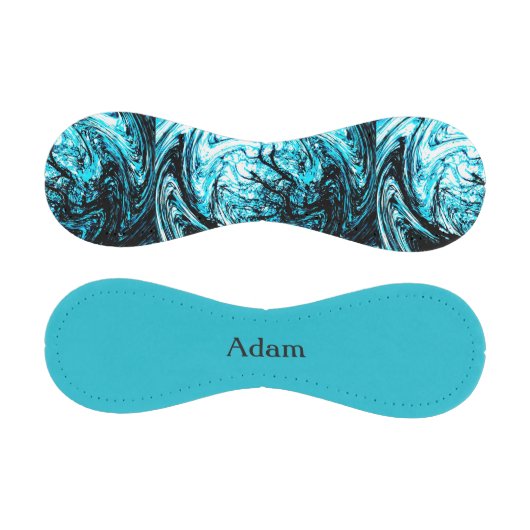 Monogram Aqua Abstrakt Baseball (Paneele)