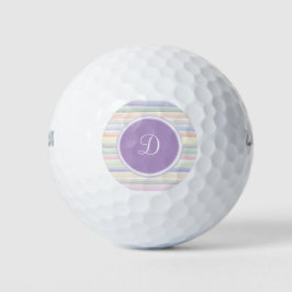 Monogram-Aquarelllinien Golfball