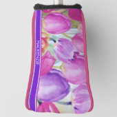 Monogram-Aquarelltulissen Golf Headcover (Rotieren 90)
