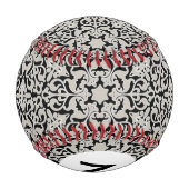 Monogram arabisch-blumenmuster baseball (Rückseite)