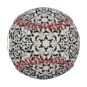 Monogram arabisch-blumenmuster baseball (Vorderseite)