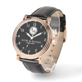 Monogram Armbanduhr (Winkel)