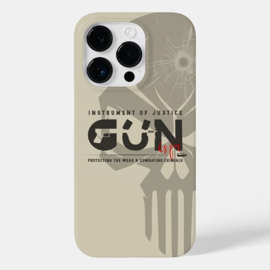 Monogram Art of Gun | Case-Mate iPhone Hülle (Rückseite)