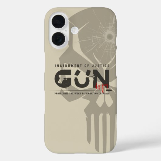 Monogram Art of Gun | Case-Mate iPhone Hülle (Rückseite)