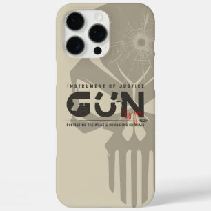 Monogram Art of Gun iPhone 16 Pro Max Hülle