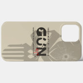Monogram Art of Gun | Case-Mate iPhone Hülle (Rückseite (Horizontal))