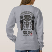 Monogram Art of Gun | Damen Sweatshirt (Rückseite)