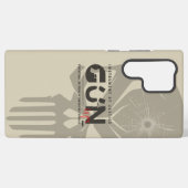Monogram Art of Gun | Samsung Galaxy Hülle (Rückseite (Horizontal))