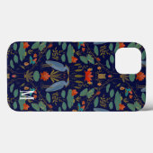 Monogram Arts & Crafts Heron iPhone / iPad Gehäuse Case-Mate iPhone Hülle (Rückseite (Horizontal))