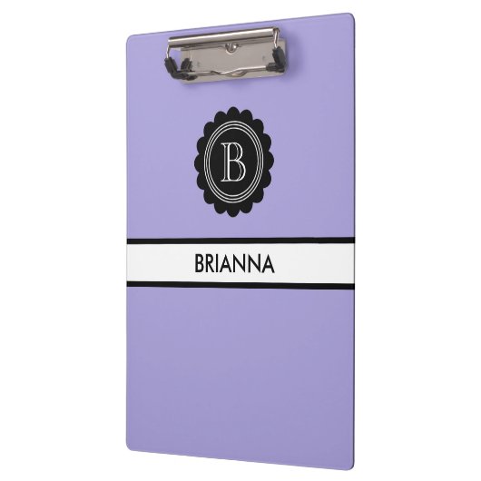 Monogram Aura Indigo und Black Klemmbrett (Links)