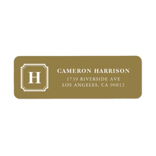 Monogram aus dem Goldquadrat (Vorne)