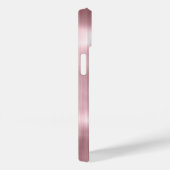 Monogram aus rosa Metalldiamanten Funkelnd luxuriö Case-Mate iPhone Hülle (Rückseite / Rechts)