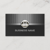 Monogram Automotive Beruflich Metal Auto Car Visitenkarte (Vorderseite)