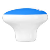 Monogram Azure Keramikknauf (Seitenansicht)