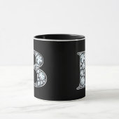 Monogram-B-Imitate Diamond Tasse (Zentrum)