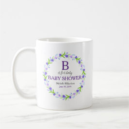 Monogram B ist für Babydusche geeignet Kaffeetasse