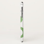 Monogram B Lavendel Eucalyptus Case-Mate iPhone Hülle (Hinten/Links)