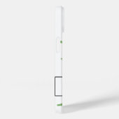 Monogram B Lavendel Eucalyptus Case-Mate iPhone Hülle (Rückseite / Rechts)